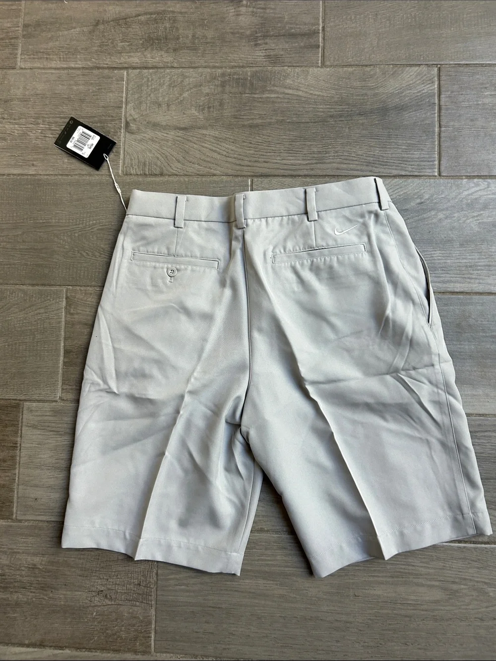 Nike Men's Light Gray Golf Performance Shorts